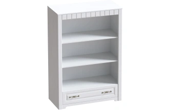 Стеллаж Прованс, открытый, бодега белая / патина премиум