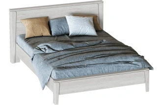 Кровать Мальта 160, двуспальная, дуб винтерберг