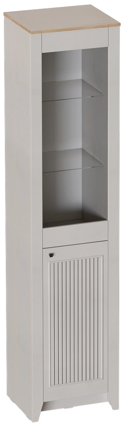 Модульная гостиная Валенсия 1, персидский жемчуг / дуб натуральный светлый