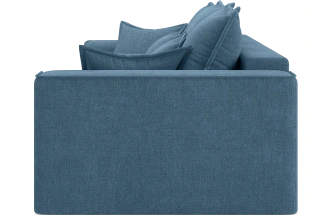 Диван прямой двухместный Венте, модель 035, Danco 796 (синий)