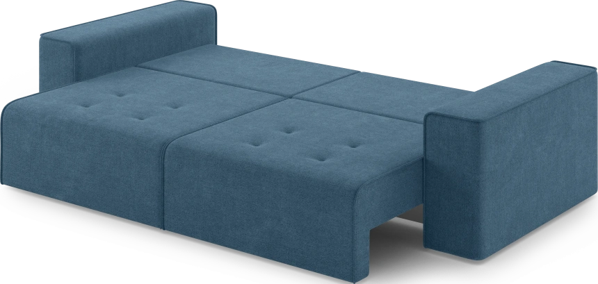 Диван прямой двухместный Венте, модель 035, Danco 796 (синий)