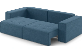 Диван прямой двухместный Венте, модель 035, Danco 796 (синий)