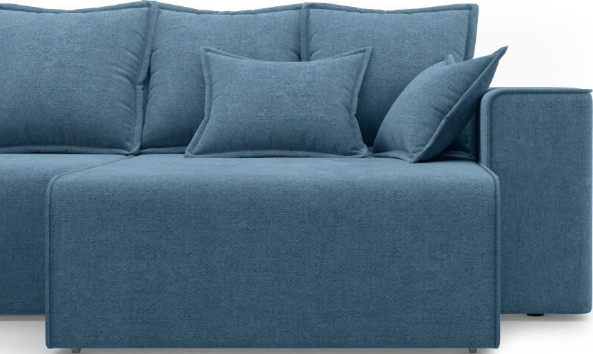 Диван П-образный трехместный Венте, модель 035, Danco 796 (синий)