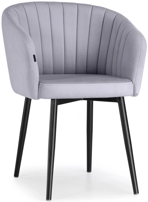 Стул Моншау, крутящийся 180, velutto 49 / чёрный