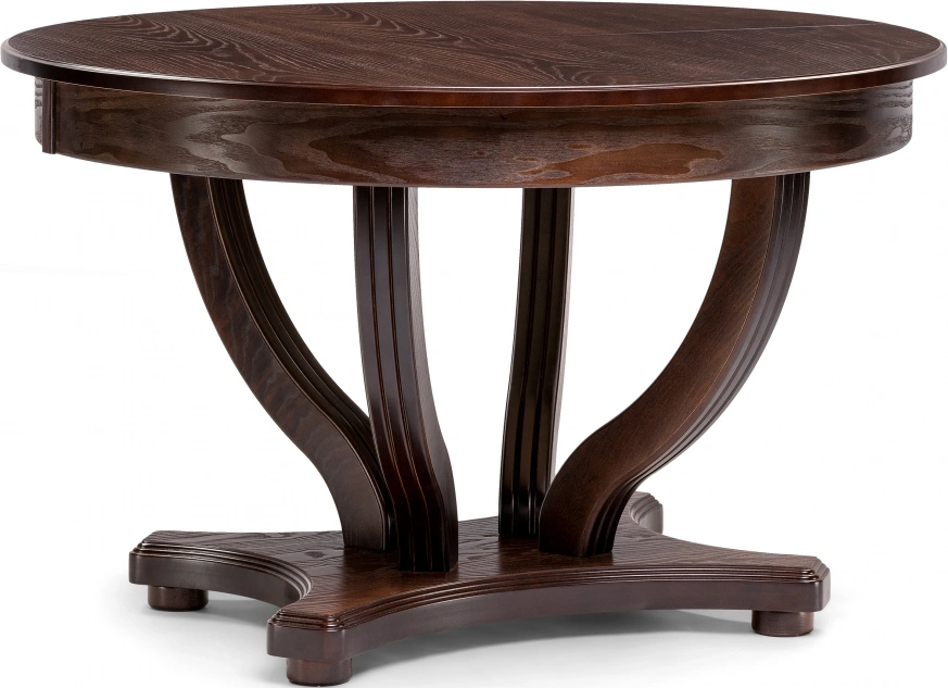 Обеденный деревянный стол Дорсет, орех темный