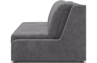 Диван прямой Ричмонд 140, модель 069, без подлокотников, Серый (Ultra Grey)