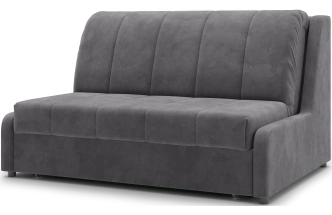 Диван прямой Ричмонд 140, модель 069, без подлокотников, Серый (Ultra Grey)