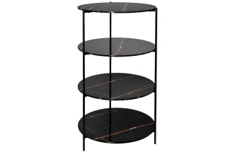 Стеллаж 30B-STEL-962, открытый, черный 