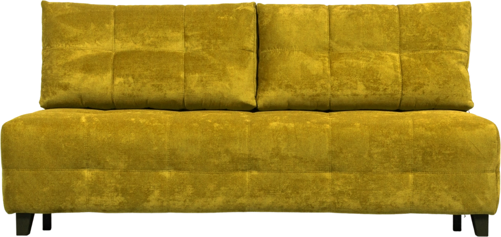 Диван прямой Бали 4 без боковин, Tenerife curcuma