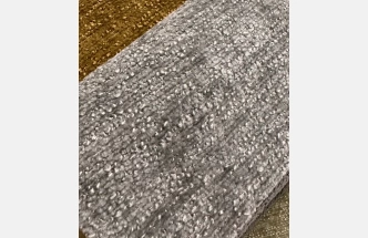Стул Reflet, мягкий, 3018-17 серый, шенилл, черный каркас