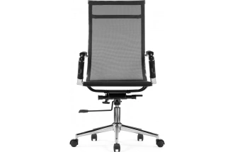 Компьютерное кресло Reus new, черная сетка / хром