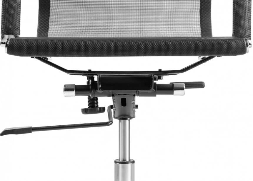 Компьютерное кресло Reus new, черная сетка / хром