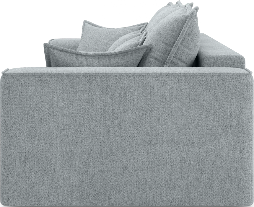 Диван прямой двухместный Венте, модель 035, Danco 995 (серый)