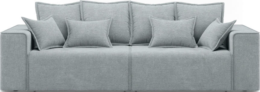 Диван прямой двухместный Венте, модель 035, Danco 995 (серый)