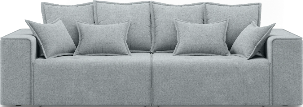 Диван прямой двухместный Венте, модель 035, Danco 995 (серый)