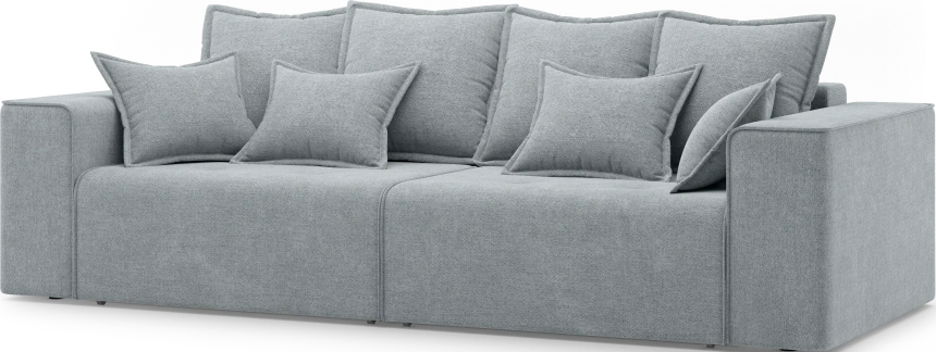 Диван прямой двухместный Венте, модель 035, Danco 995 (серый)