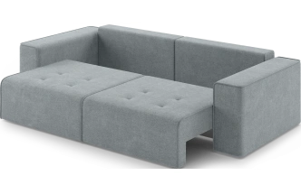 Диван прямой двухместный Венте, модель 035, Danco 995 (серый)