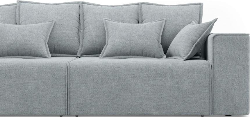 Диван прямой двухместный Венте, модель 035, Danco 995 (серый)