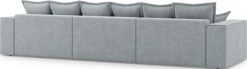 Диван П-образный трехместный Венте, модель 035, Danco 995 (серый)