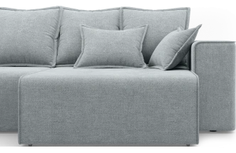 Диван П-образный трехместный Венте, модель 035, Danco 995 (серый)