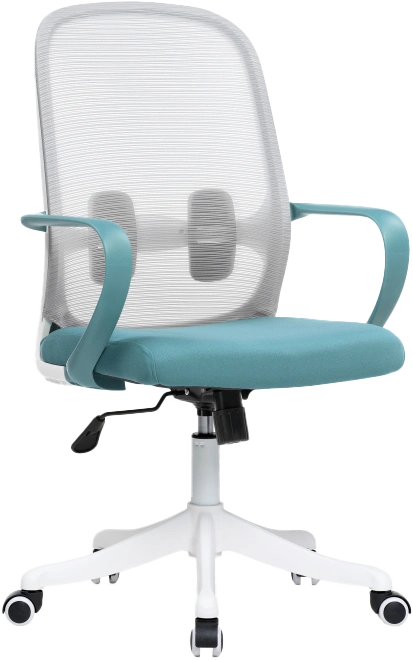 Компьютерное кресло Bust, gray / blue / white