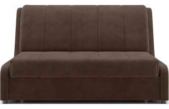 Диван прямой Ричмонд 140, модель 069, без подлокотников, Шоколадный (Ultra Chocolate)