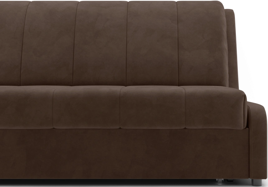 Диван прямой Ричмонд 140, модель 069, без подлокотников, Шоколадный (Ultra Chocolate)
