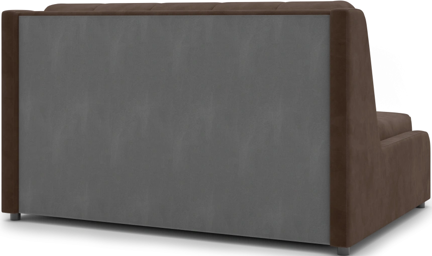 Диван прямой Ричмонд 140, модель 069, без подлокотников, Шоколадный (Ultra Chocolate)