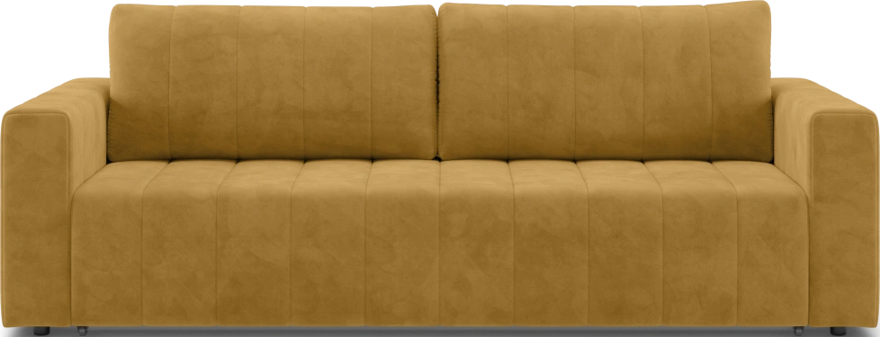 Диван прямой Мейлон, модель 047, Ultra Mustard (горчичный)