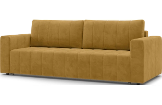​Диван прямой Мейлон, модель 047, Ultra Mustard (горчичный)