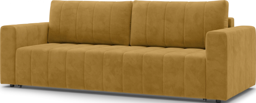 ​Диван прямой Мейлон, модель 047, Ultra Mustard (горчичный)