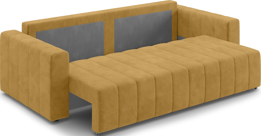 ​Диван прямой Мейлон, модель 047, Ultra Mustard (горчичный)