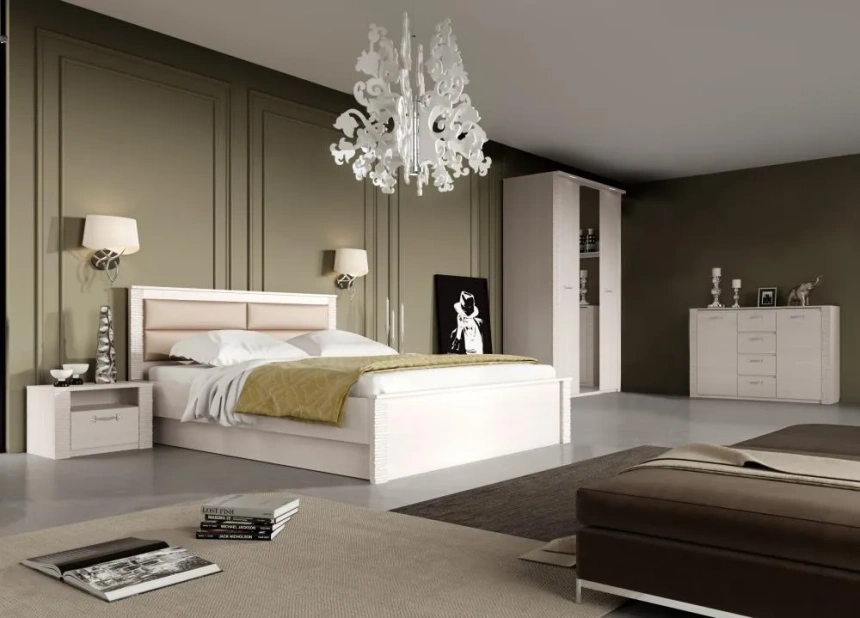 Комод 1395 Элана, большой, бодега белая