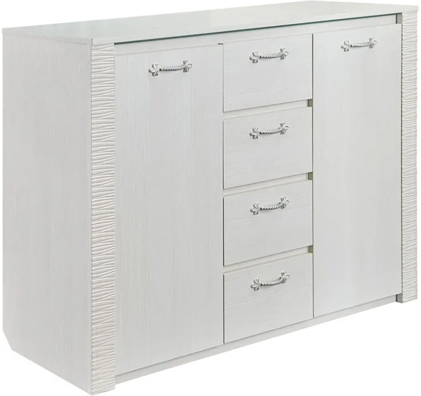 Комод 1395 Элана, большой, бодега белая