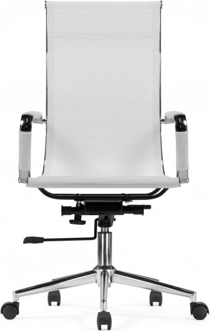 Компьютерное кресло Reus new, белая сетка / хром