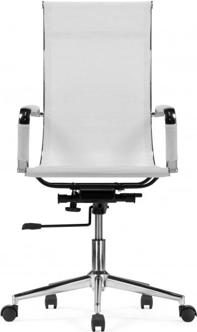 Компьютерное кресло Reus new, белая сетка / хром
