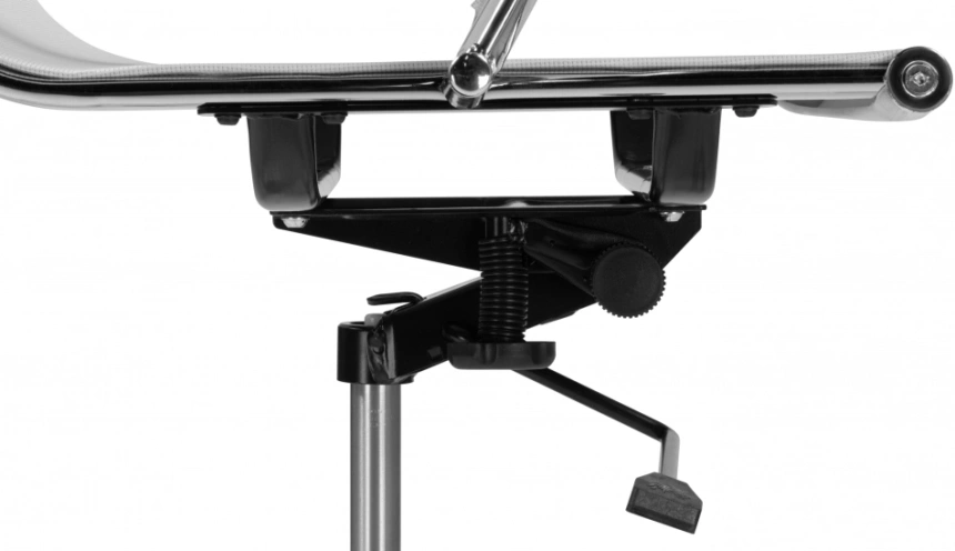 Компьютерное кресло Reus new, белая сетка / хром