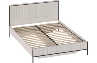 Кровать Нора 160, двуспальная, персидский жемчуг