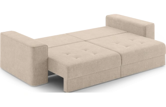 Диван прямой двухместный Конте, модель 036, Danco 130 (бежевый)