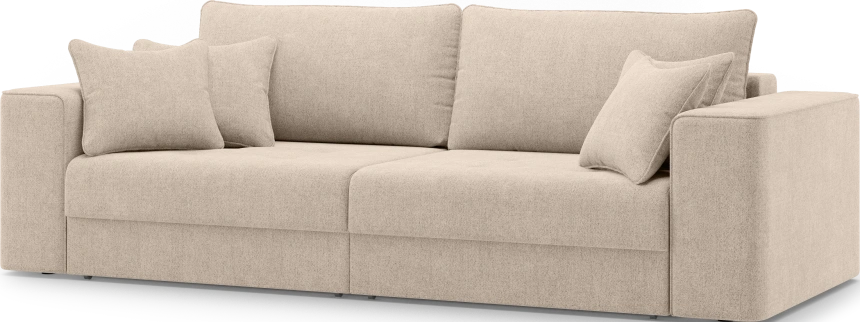 Диван прямой двухместный Конте, модель 036, Danco 130 (бежевый)