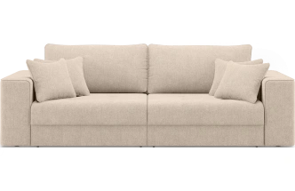 Диван прямой двухместный Конте, модель 036, Danco 130 (бежевый)