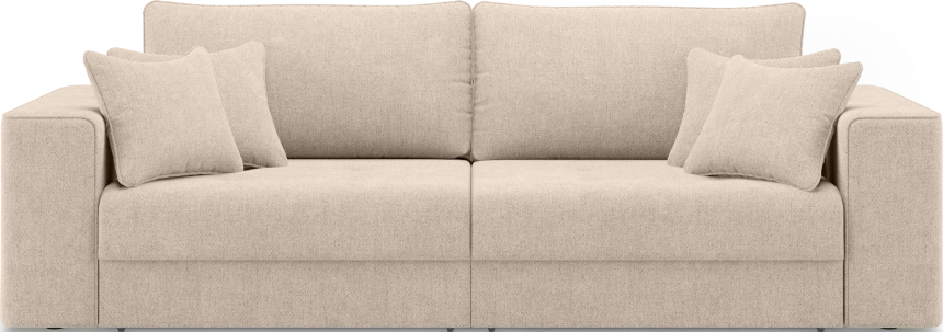 Диван прямой двухместный Конте, модель 036, Danco 130 (бежевый)