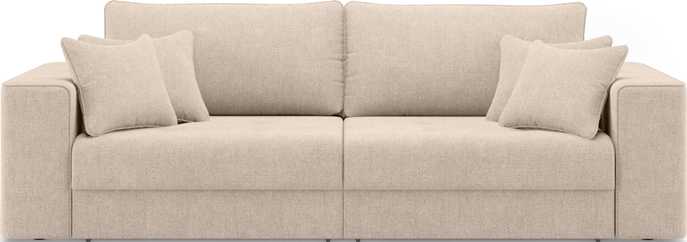 Диван прямой двухместный Конте, модель 036, Danco 130 (бежевый)