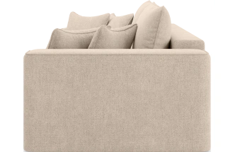 Диван прямой двухместный Конте, модель 036, Danco 130 (бежевый)