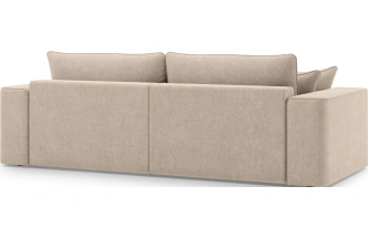 Диван прямой двухместный Конте, модель 036, Danco 130 (бежевый)