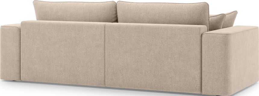 Диван прямой двухместный Конте, модель 036, Danco 130 (бежевый)