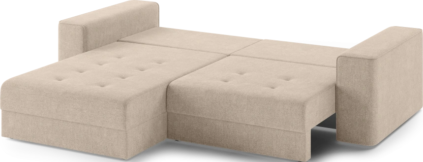 Диван угловой двухместный Конте, модель 036, Danco 130 (бежевый)
