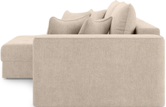 Диван угловой двухместный Конте, модель 036, Danco 130 (бежевый)