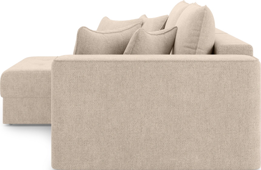 Диван угловой двухместный Конте, модель 036, Danco 130 (бежевый)