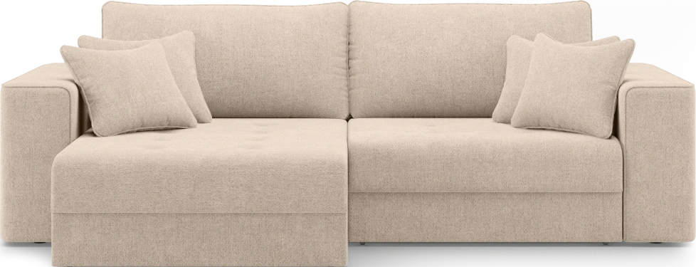 Диван угловой двухместный Конте, модель 036, Danco 130 (бежевый)